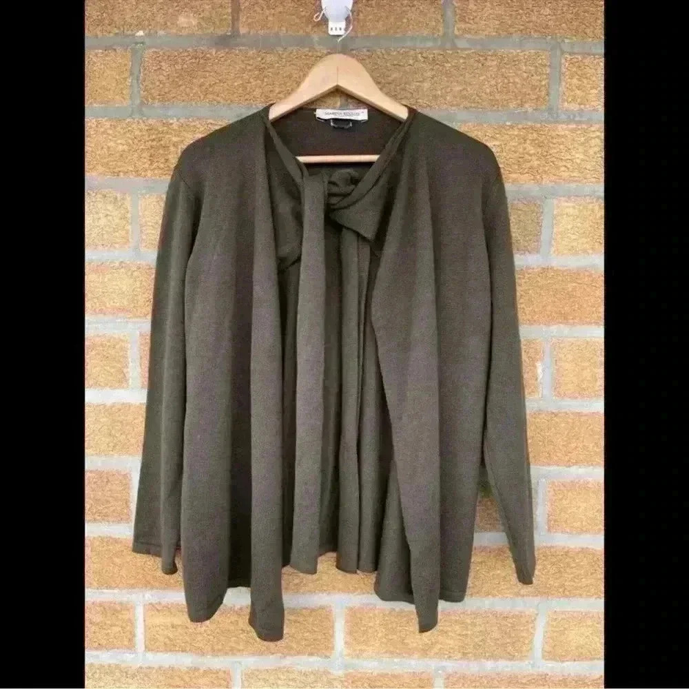 Marina Rinaldi virgin wool cardigan medium